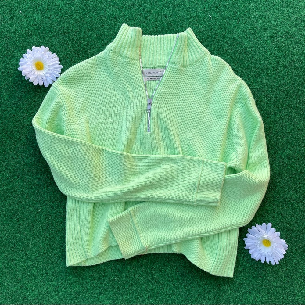 UO Crop Half Zip
